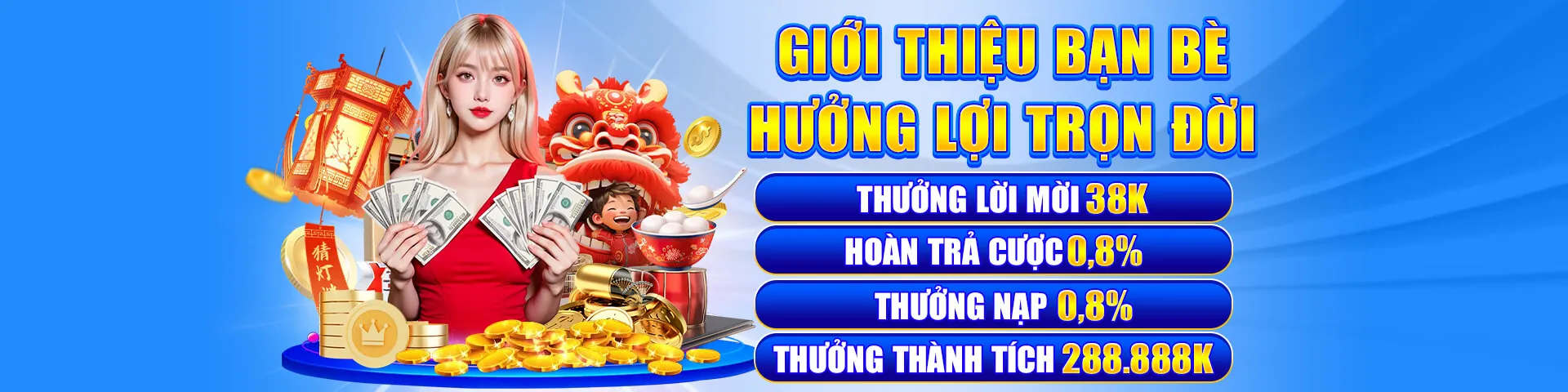Sảnh VIP sang trọng của MCWVIP với thiết kế hiện đại và ánh vàng quý phái